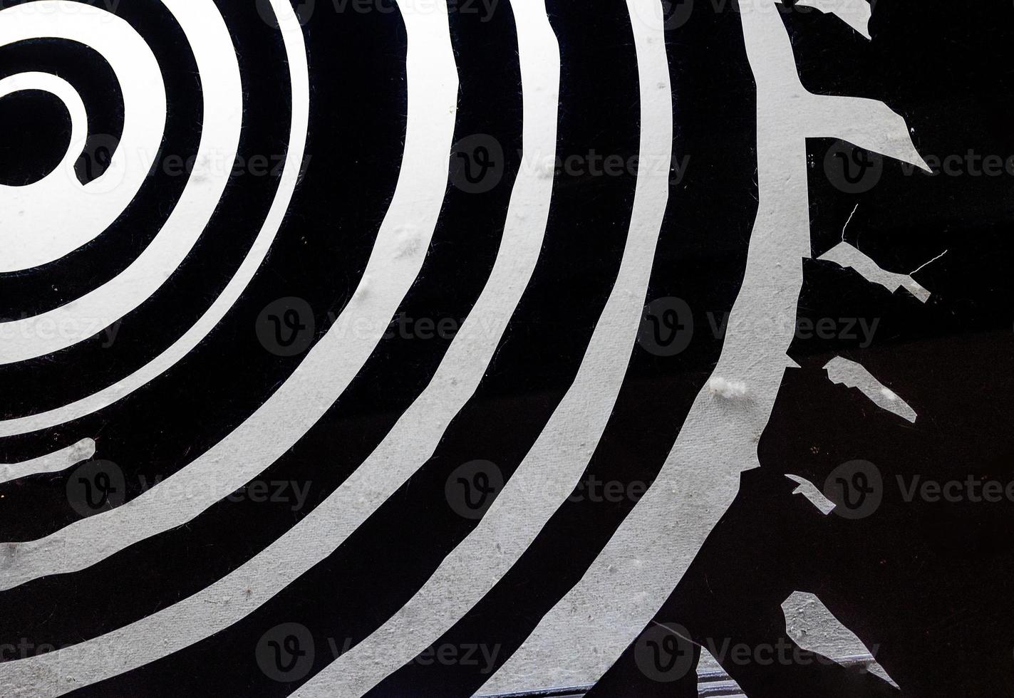 black and white background pieces of circle graphics symbol photo