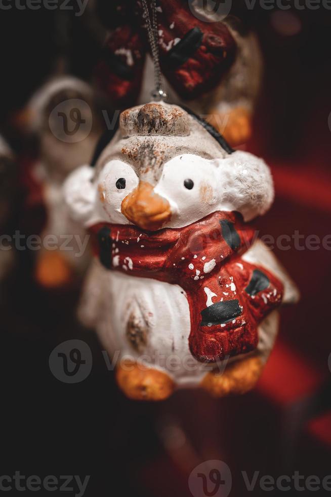 christmas decoration santa claus background closeup photo