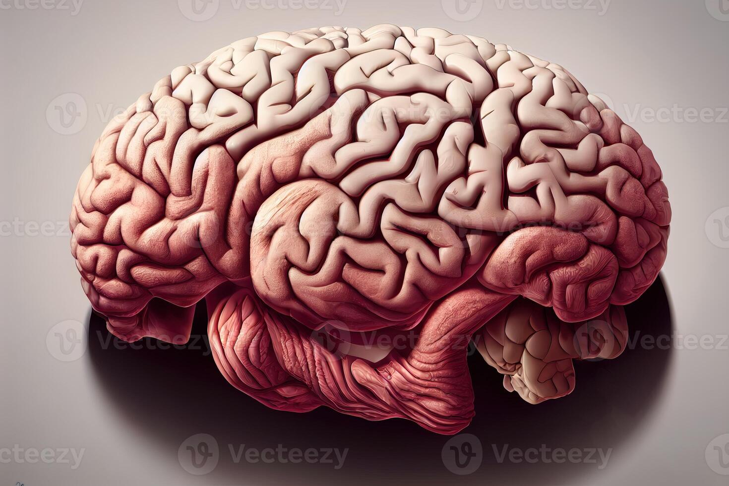 illustration of conceptual picture of a brain photo