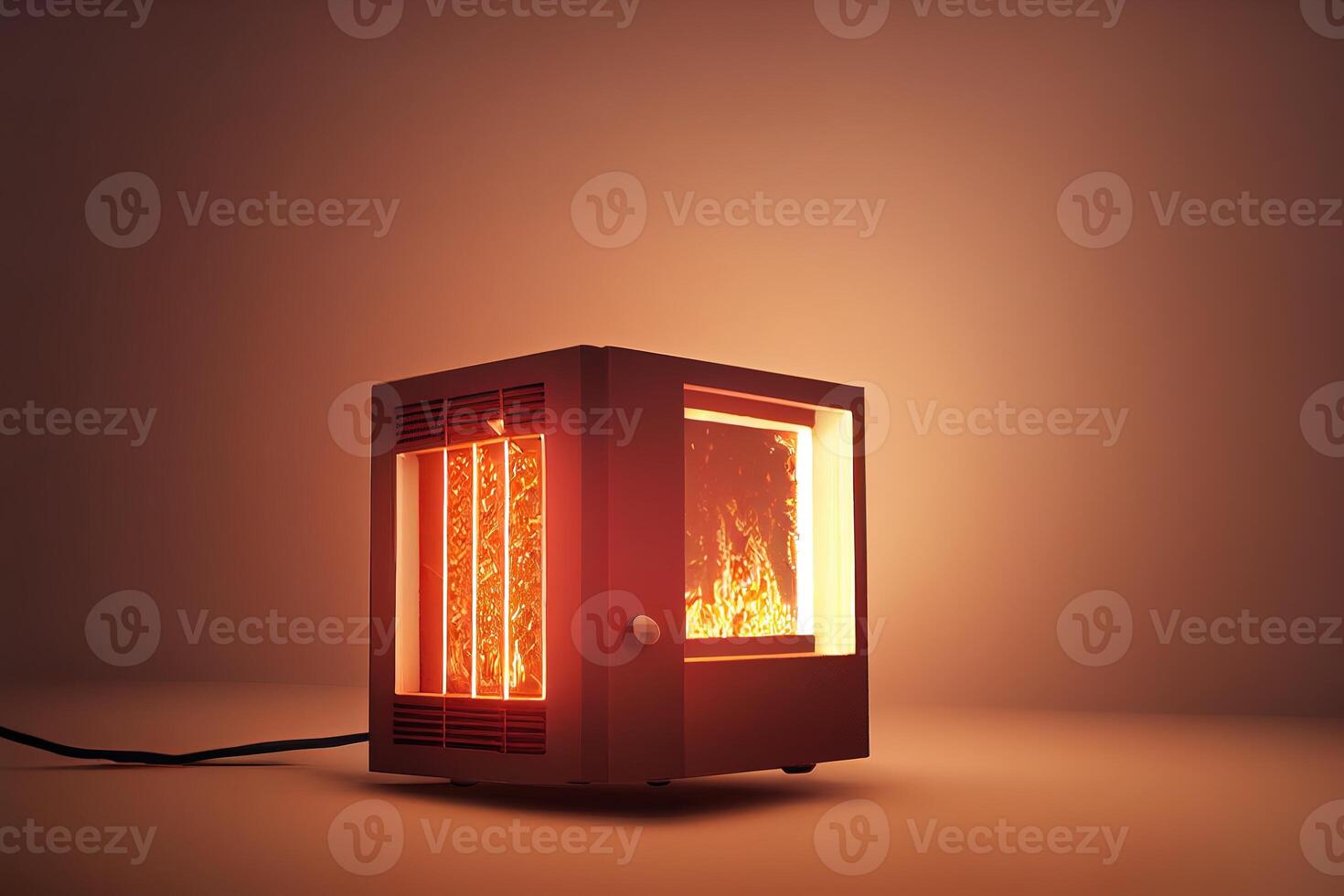 illustration of a radiant heater photo