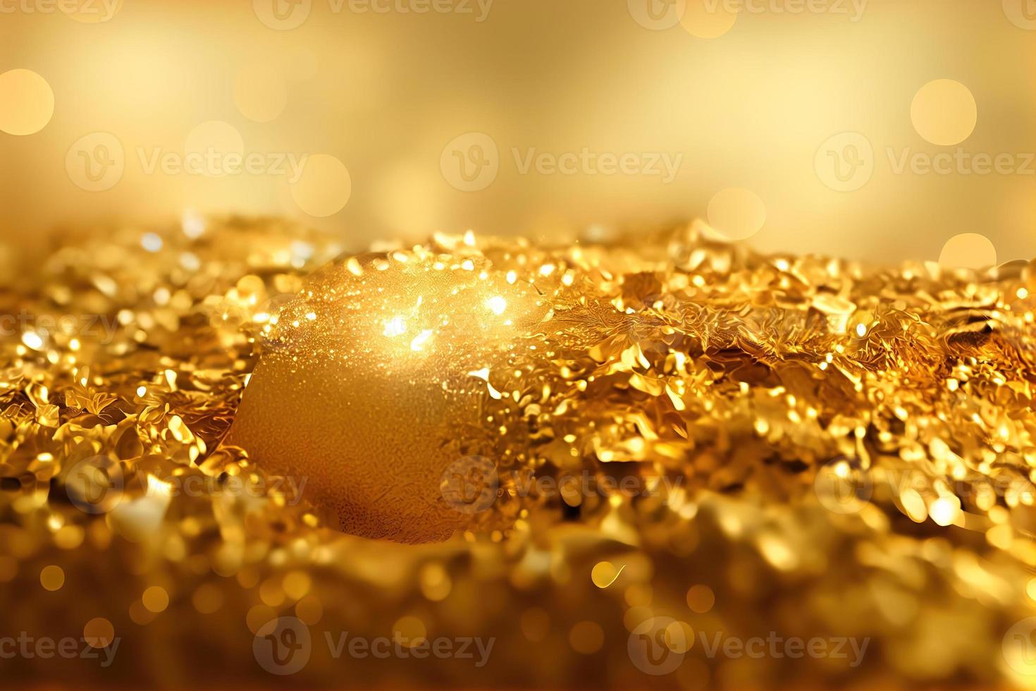 Luxury gold background. Ai render photo