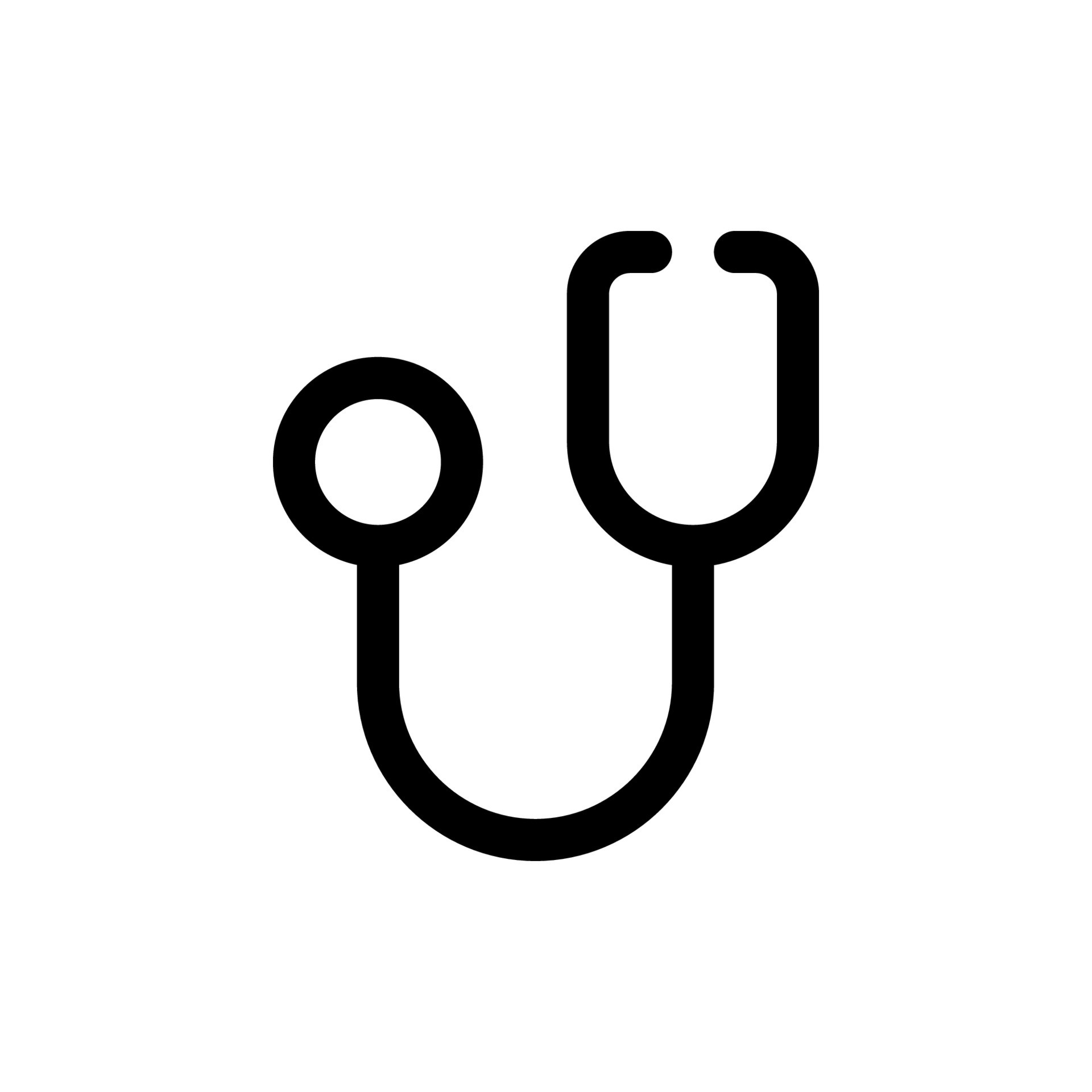 stethoscope icon vector for any purposes 22267421 Vector Art at Vecteezy
