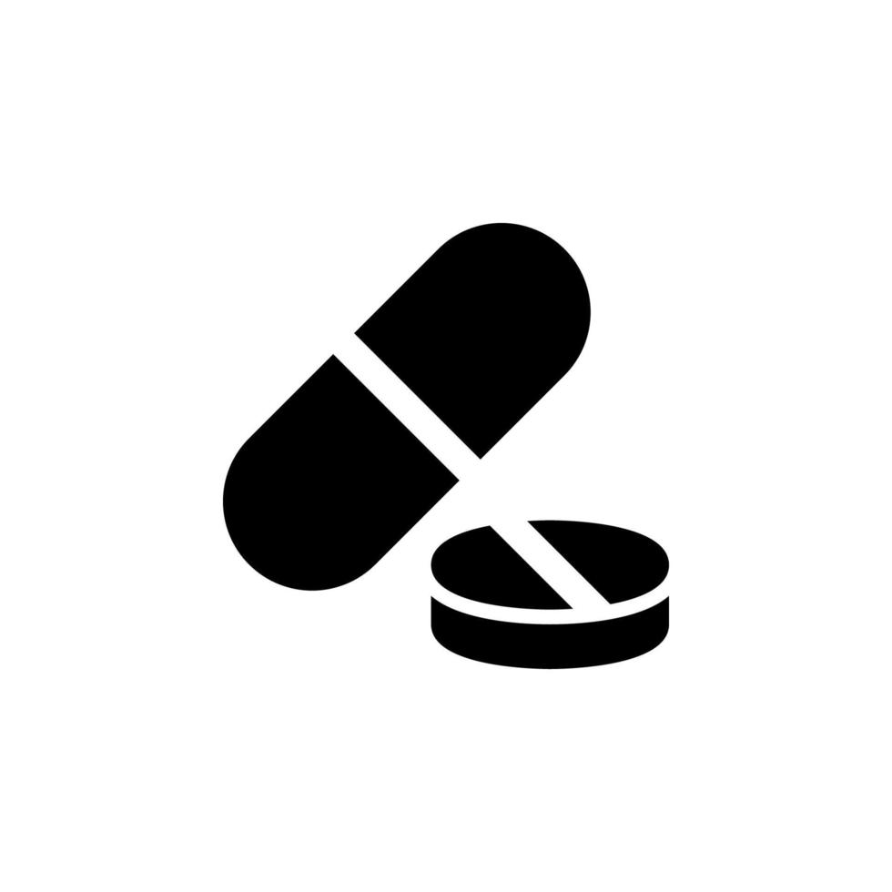 pill icon vector for any purposes