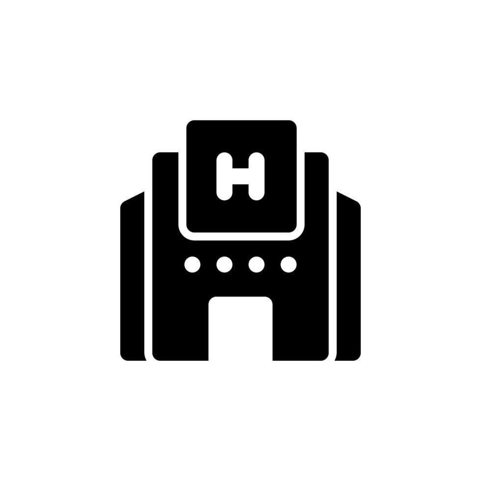 hospital icon vector for any purposes