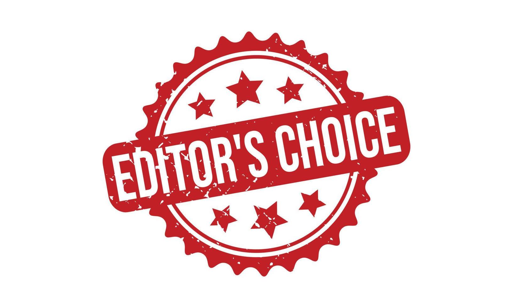 Editors Choice Rubber Stamp. Editors Choice Grunge Stamp Seal Vector Illustration