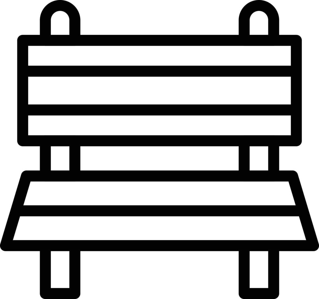Vector Design Bench Icon Style