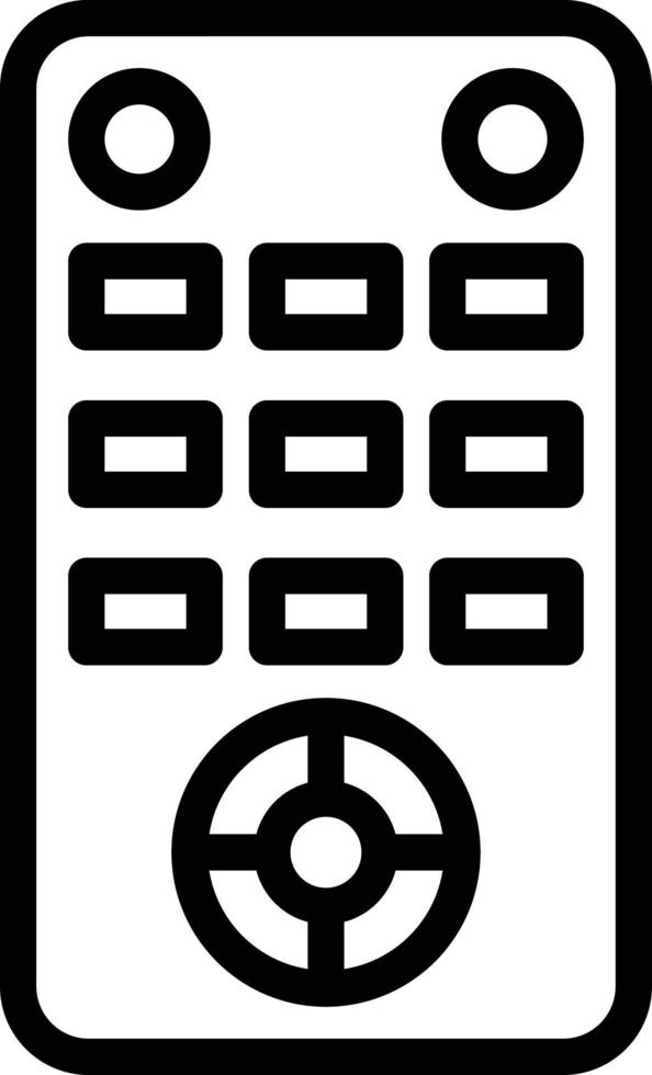 Vector Design Remote Control Icon Style