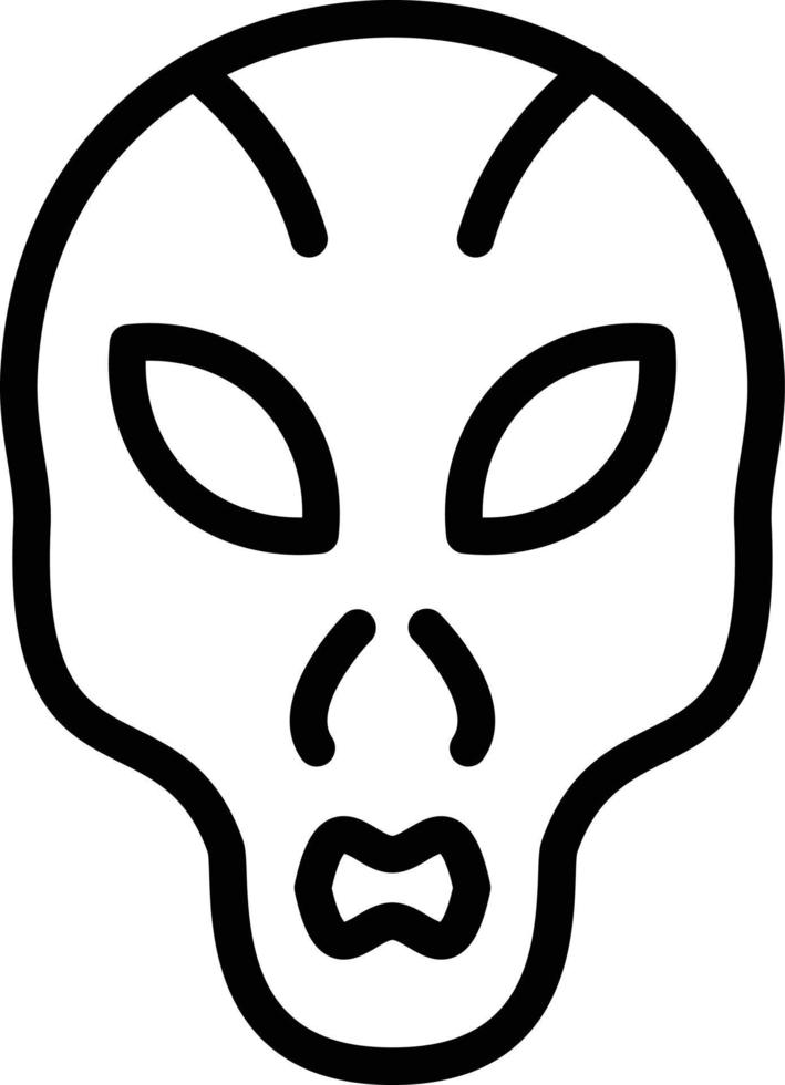 Extraterrestrial Vector Icon Style