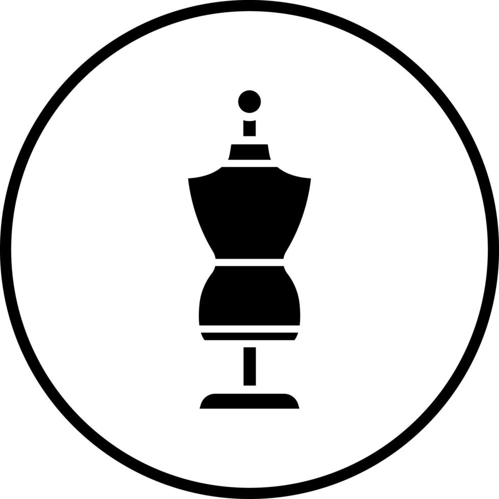 Mannequin Vector Icon Style