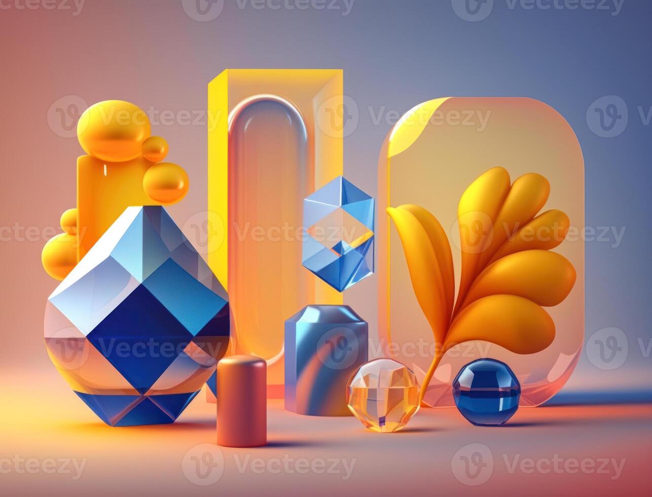 Abstract image featuring a combination of organic and geometric shapes dynamic and energetic background created with technology photo