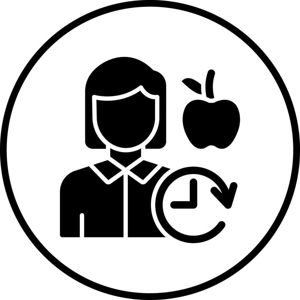 Anti Aging Diet Vector Icon Style