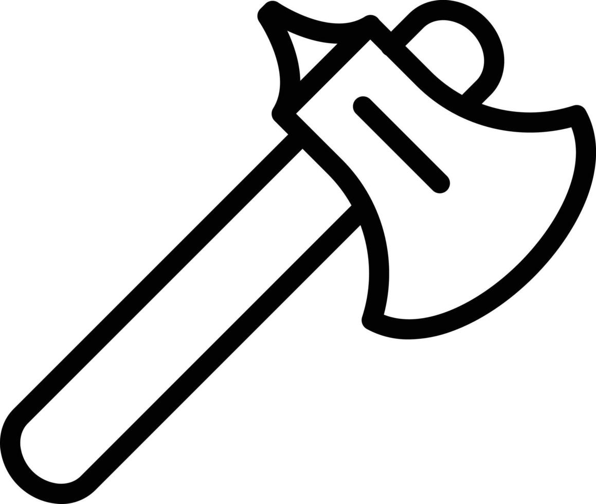 Axe Vector Icon Style