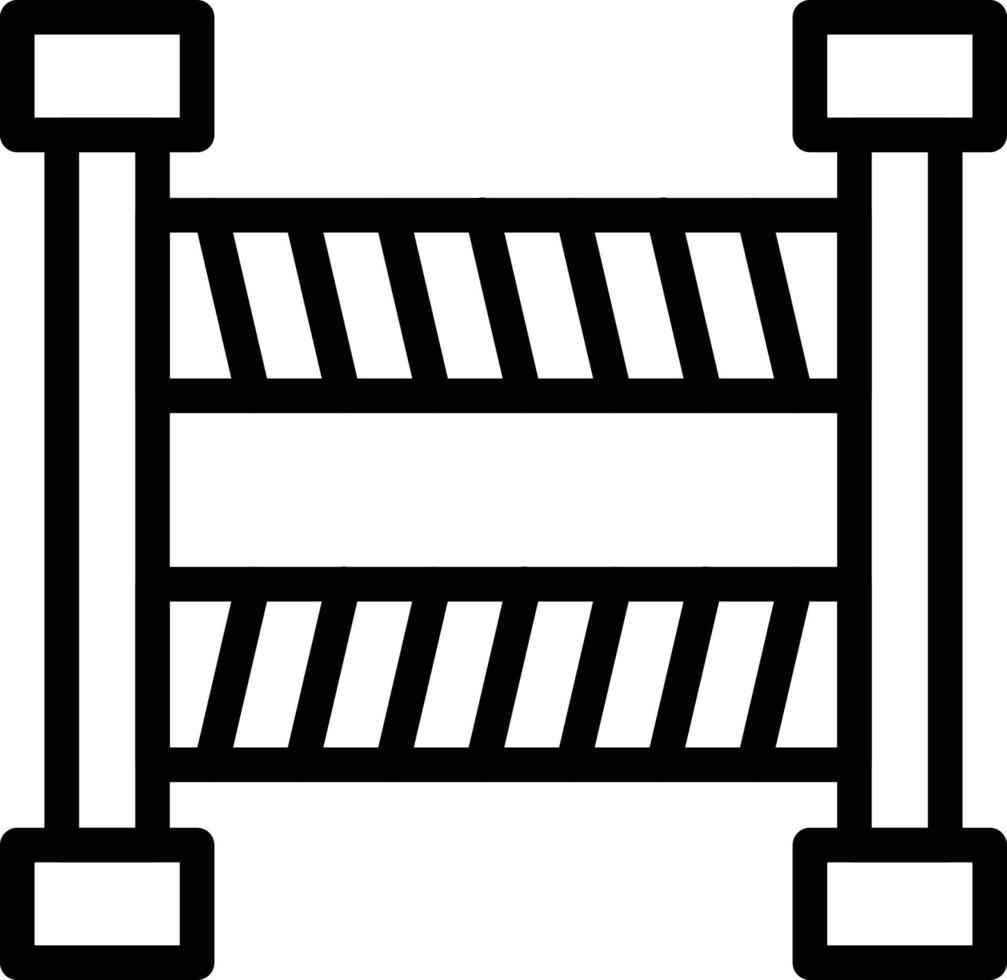 Vector Design Barrier Icon Style