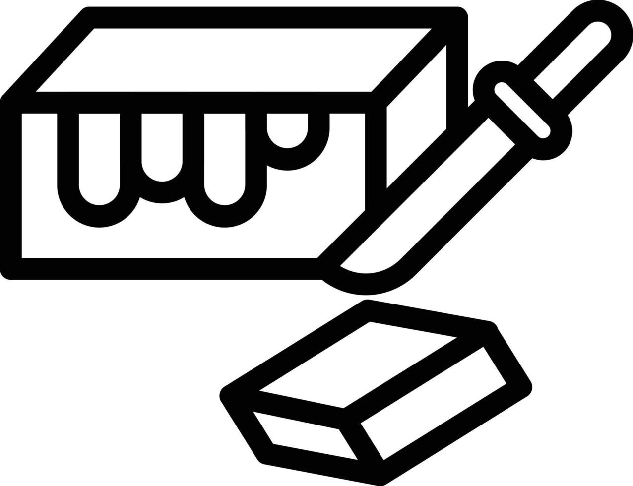 Butter Vector Icon Style