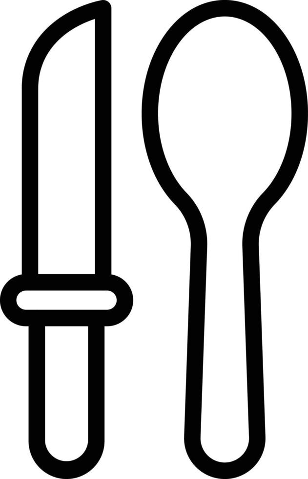 Cutlery Vector Icon Style