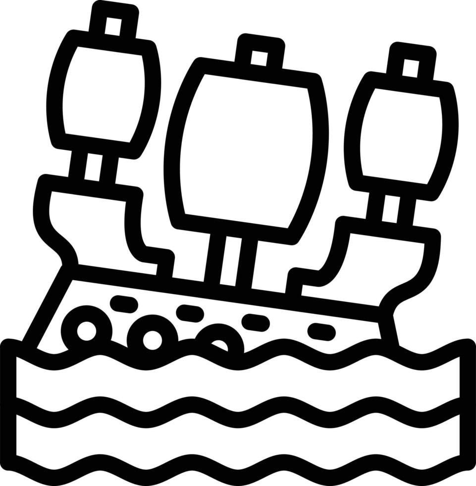 Shipwreck Vector Icon Style 22270747 Vector Art at Vecteezy