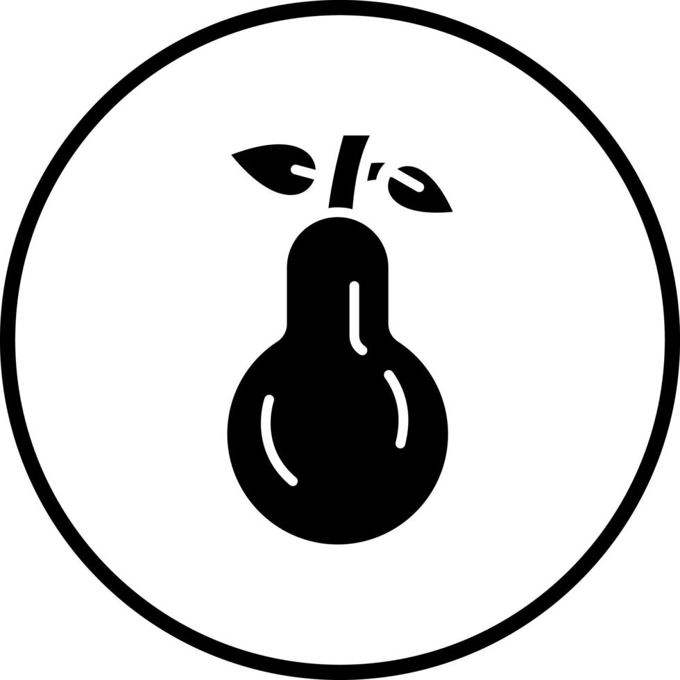 Pear Vector Icon Style