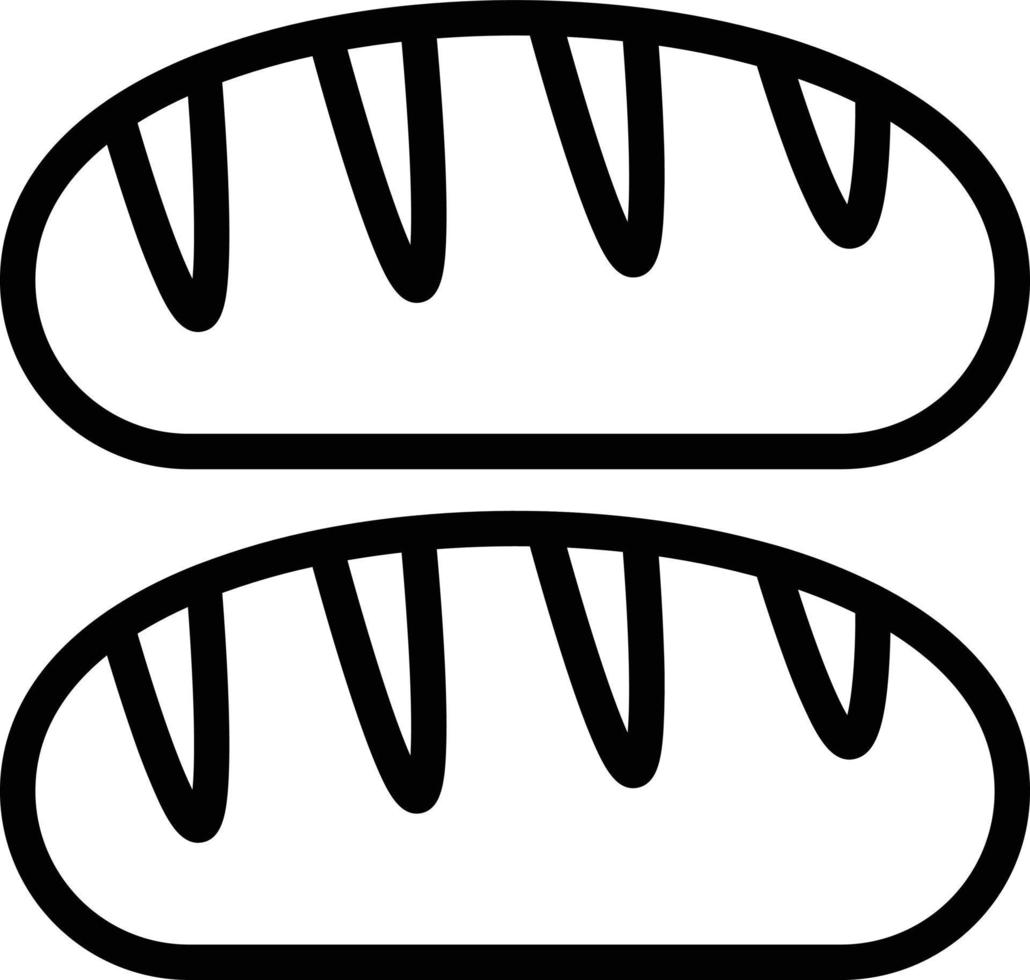 Vector Design Loaf Icon Style