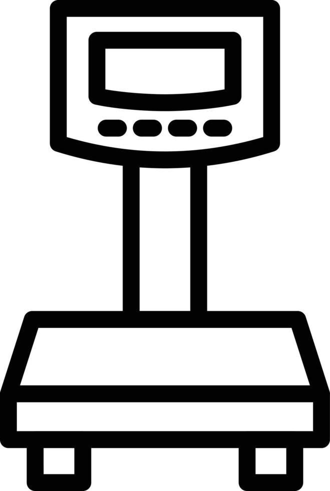 Vector Design Weight Scale Icon Style