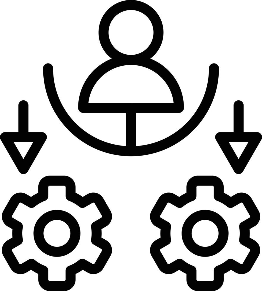 Management Vector Icon Style