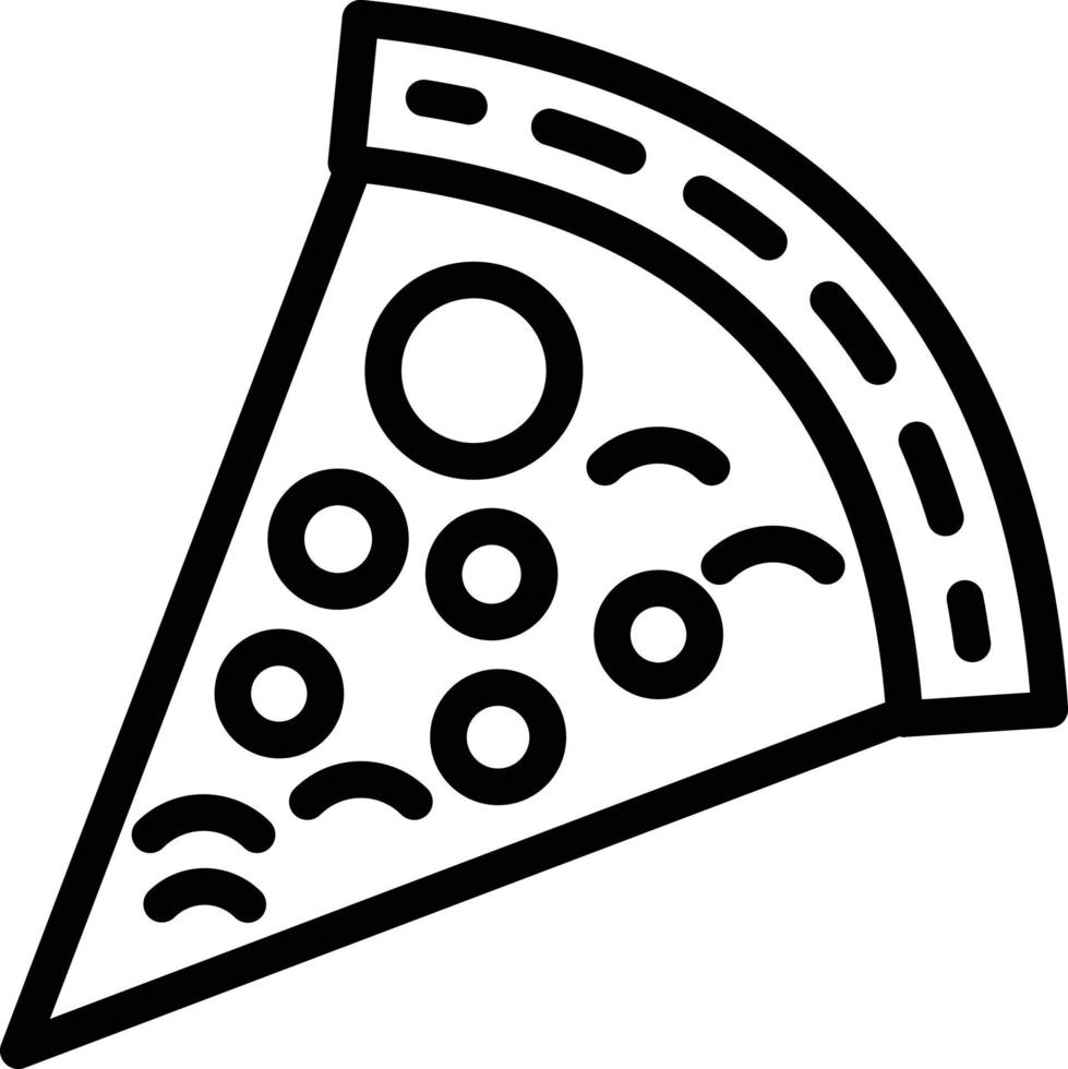 Vector Design Pizza Slice Icon Style