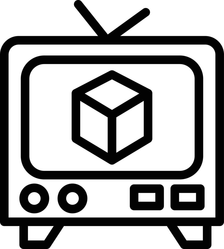 Vector Design Television Icon Style