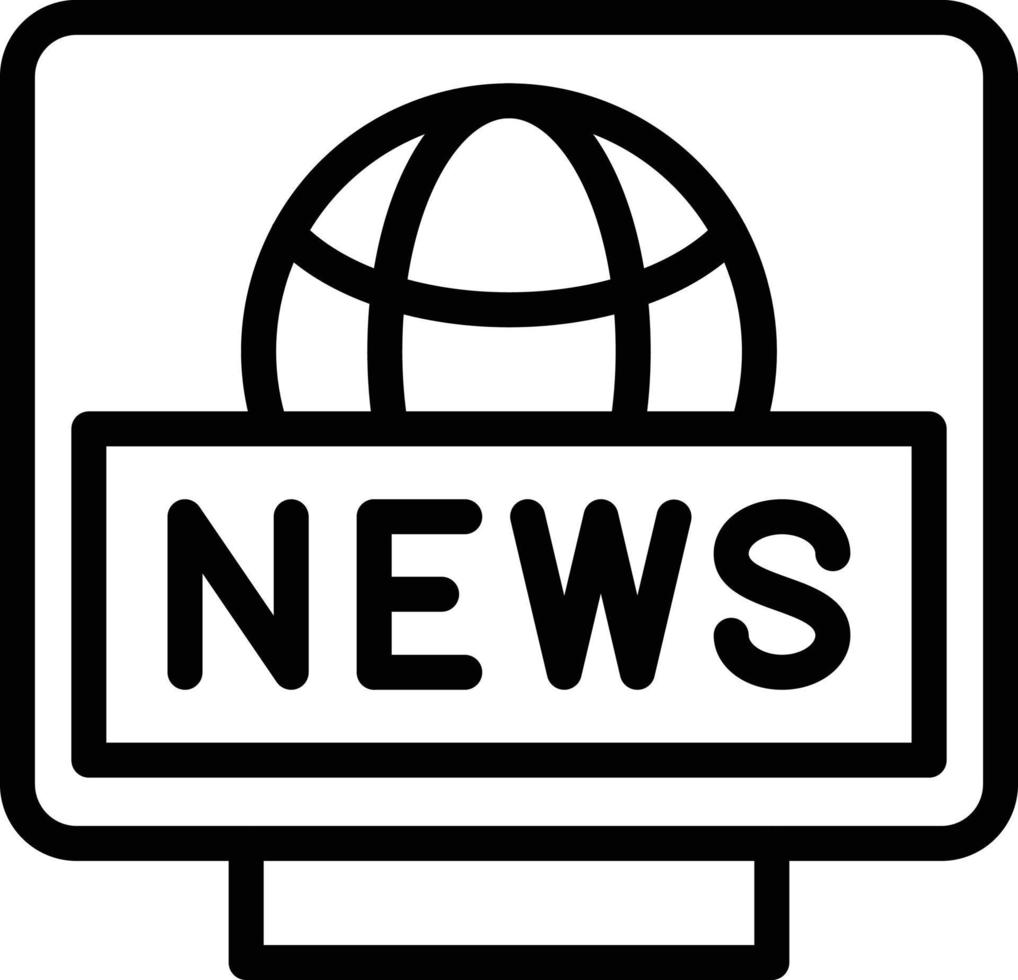 Vector Design Breaking News Icon Style