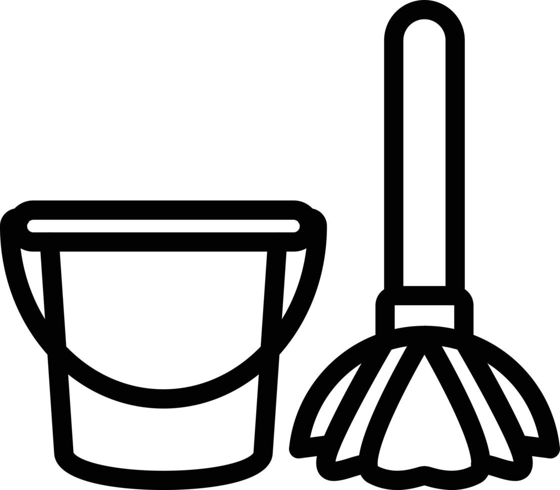 Vector Design Mop Icon Style