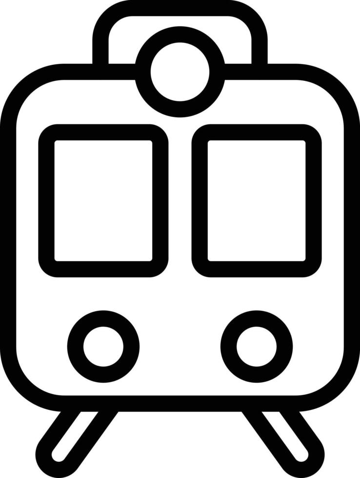 Train Vector Icon Style