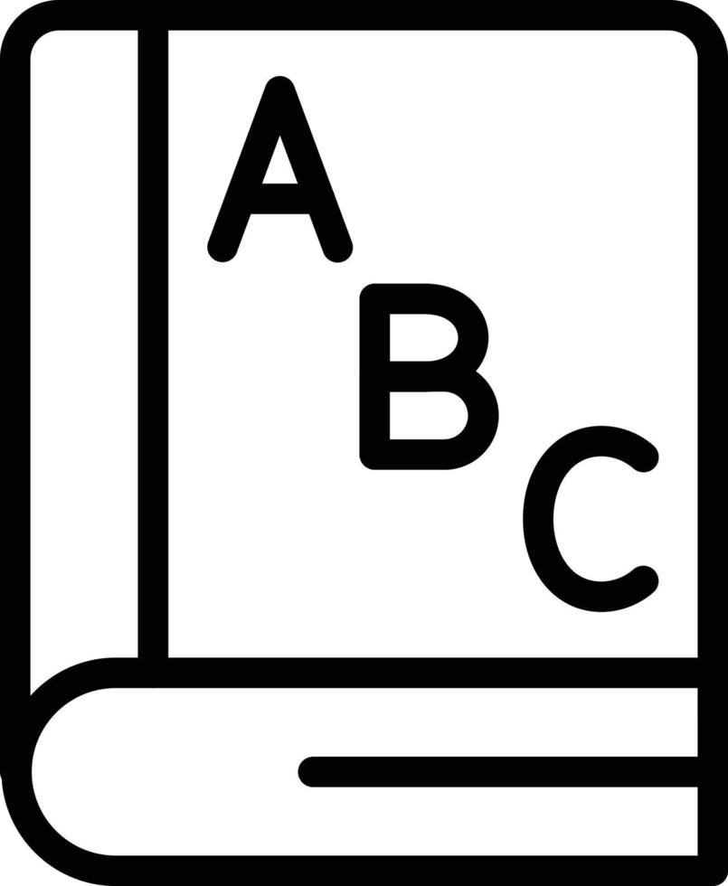 Book Vector Icon Style