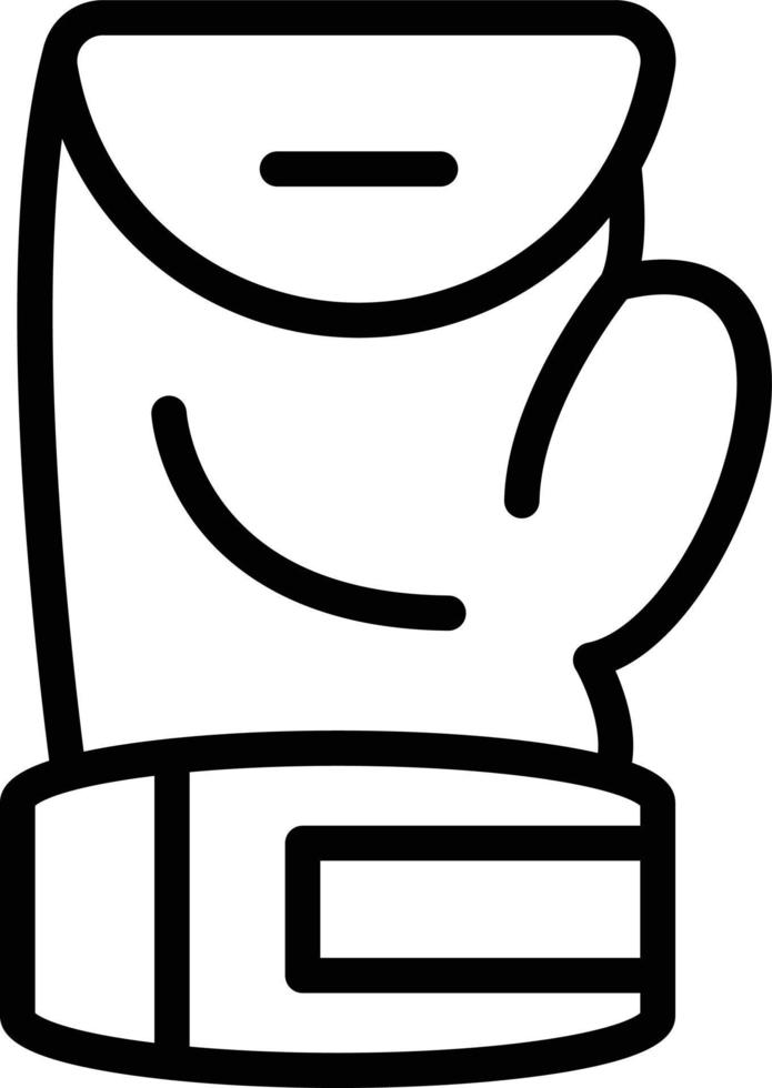 Boxing Gloves Vector Icon Style
