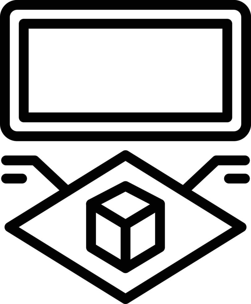 Augmented Reality Vector Icon Style