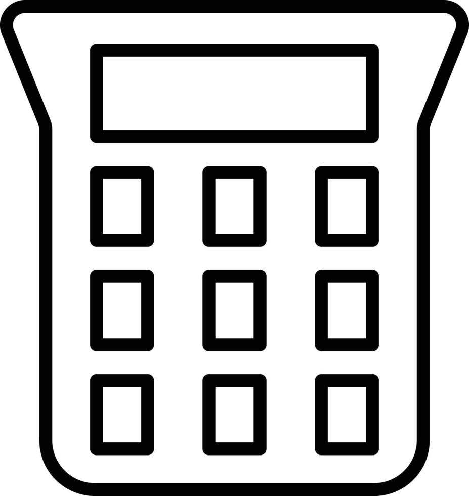 Vector Design Calculator Icon Style