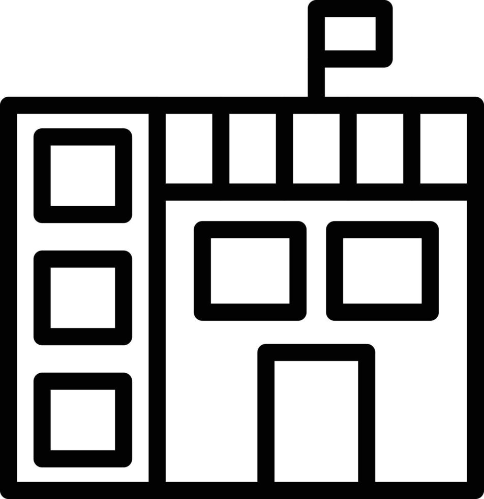 Vector Design Embassy Icon Style