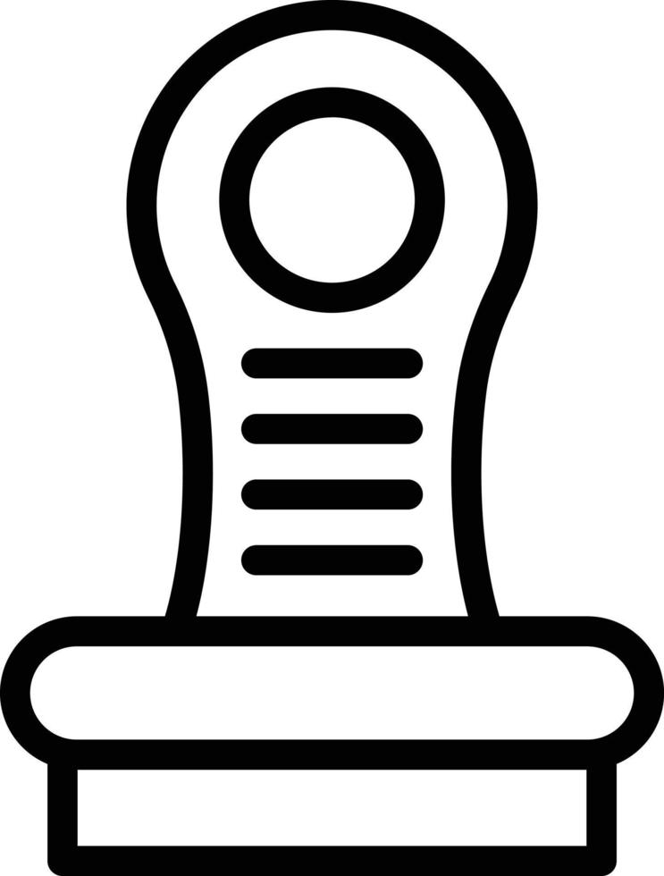 Stamp Vector Icon Style