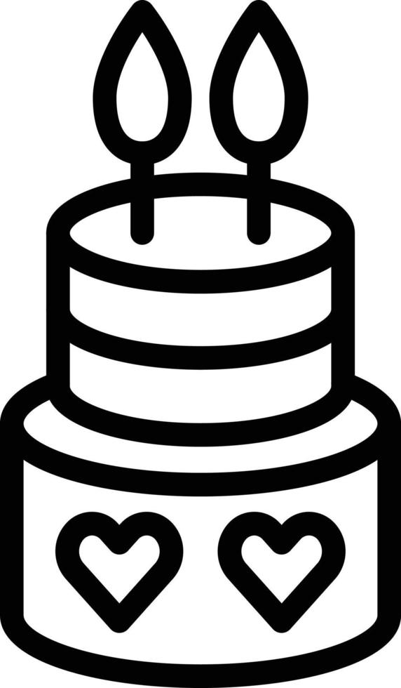 Vector Design Cake Icon Style