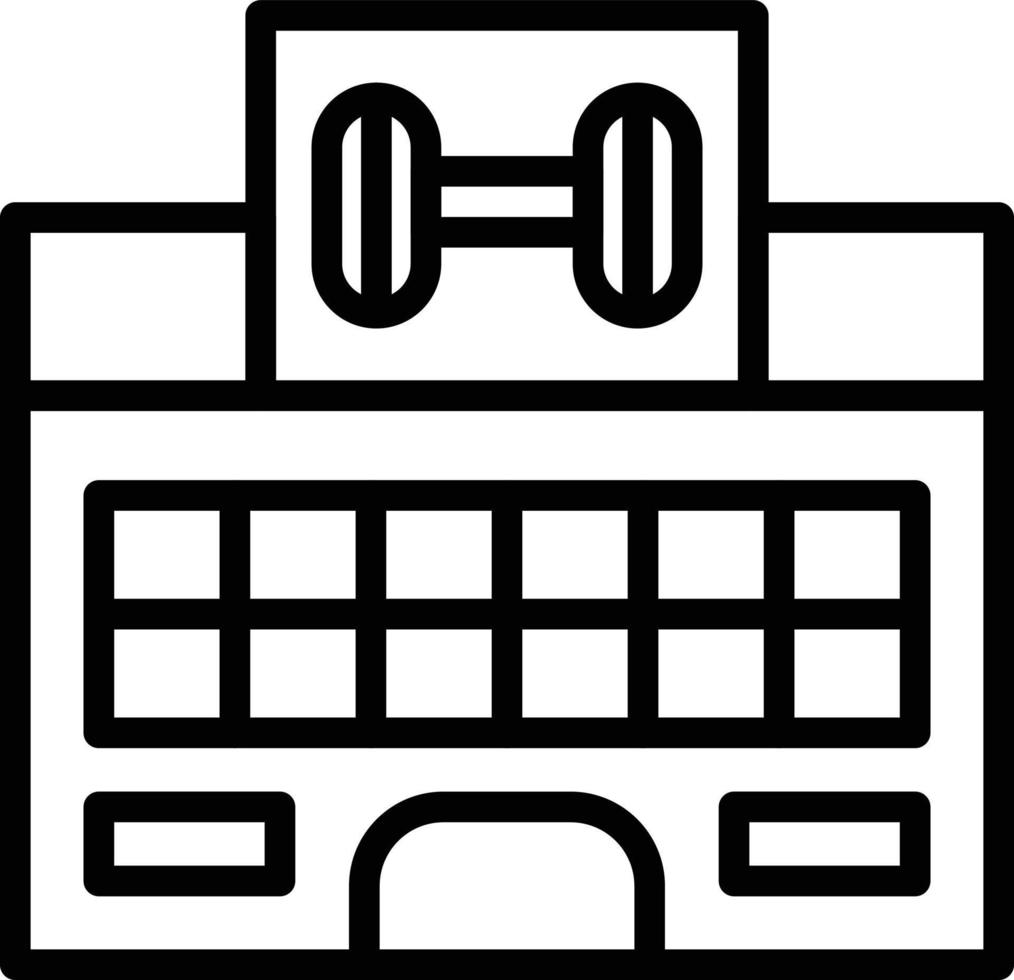 Vector Design Gym Icon Style
