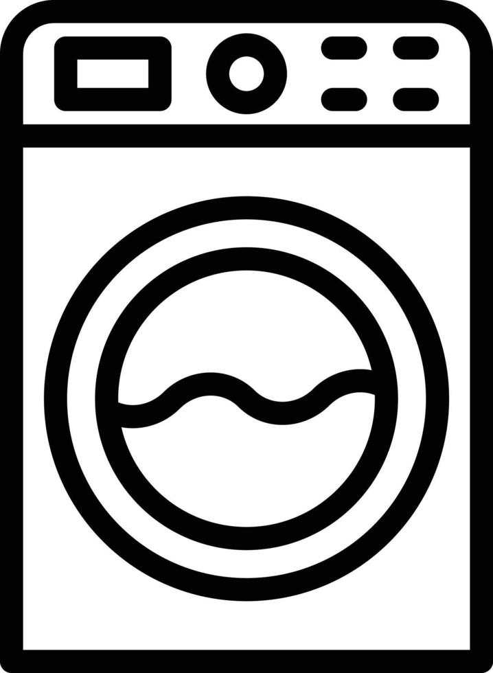 Vector Design Washing Machine Icon Style