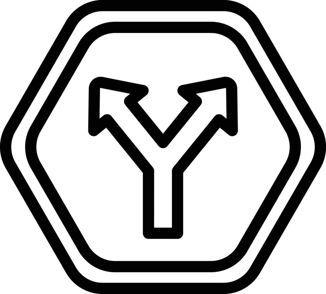 Vector Design Intersection Icon Style