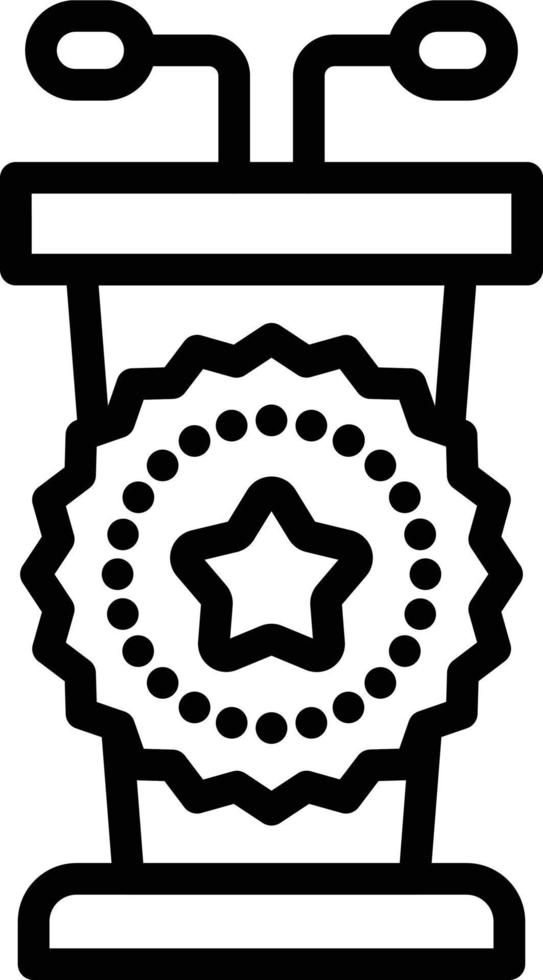 Winner Podium Vector Icon Style