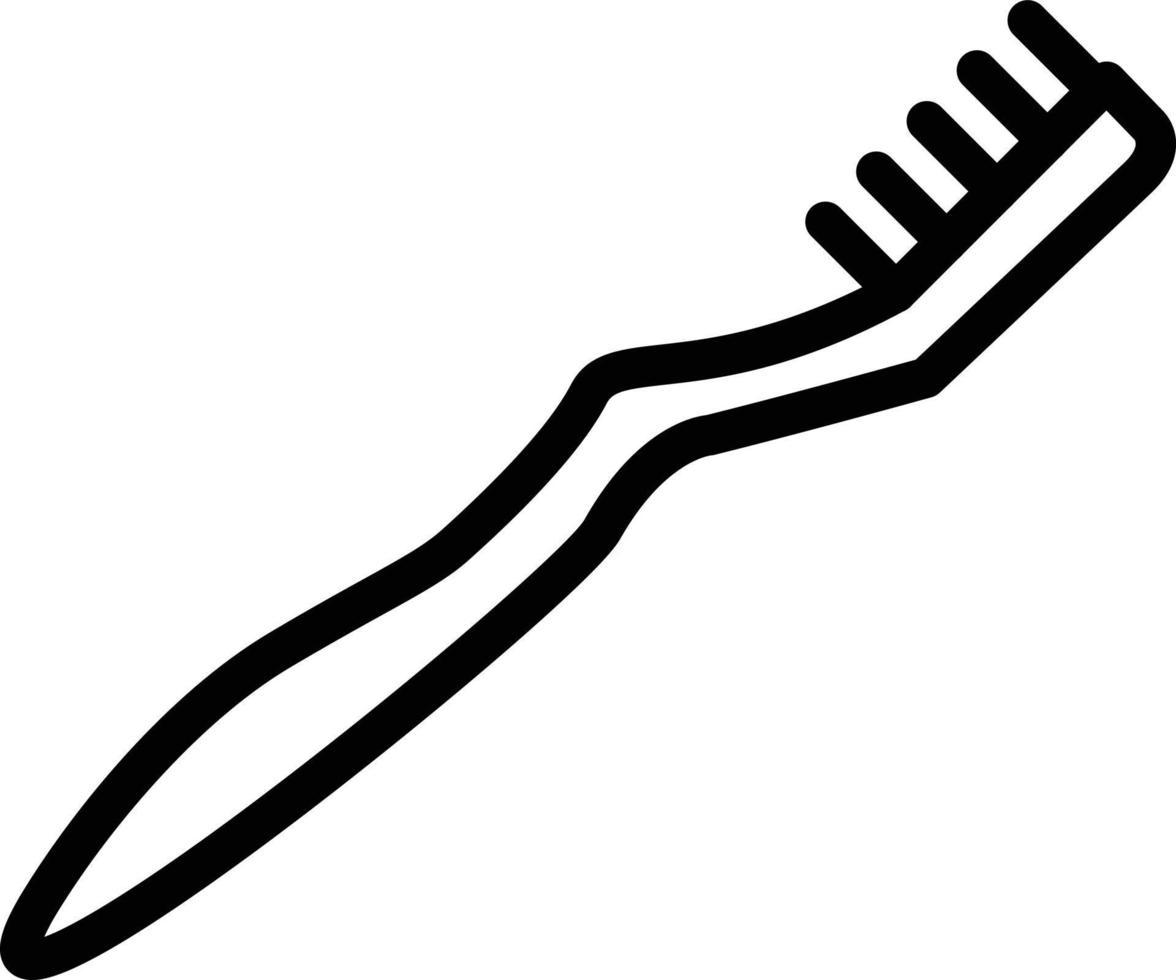 Vector Design Toothbrush Icon Style