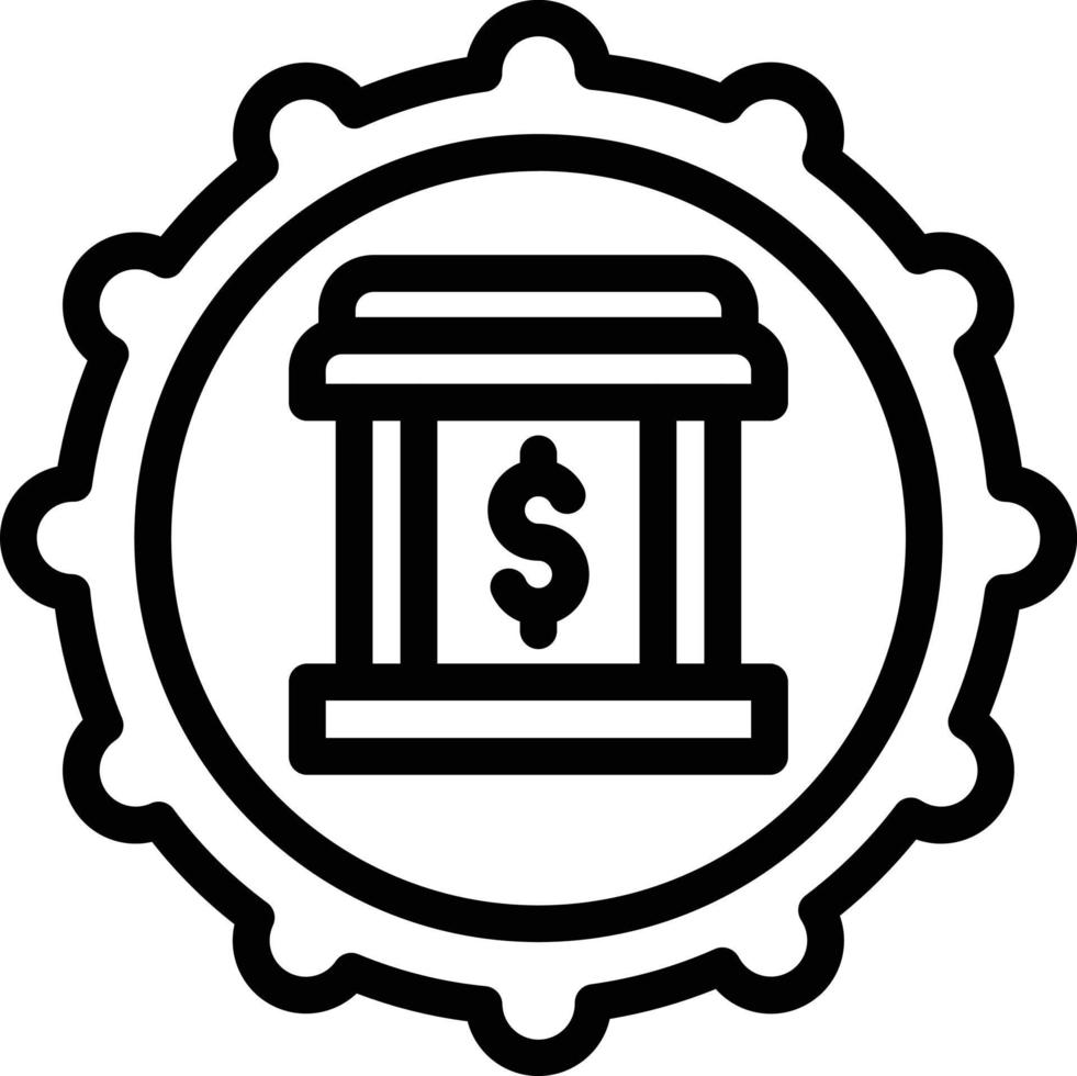 Vector Design Banking System Icon Style