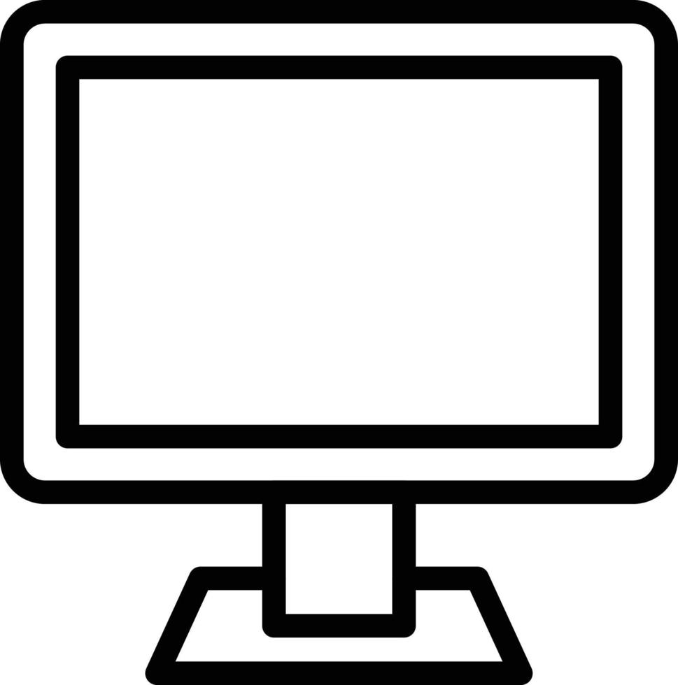 Vector Design Lcd Icon Style