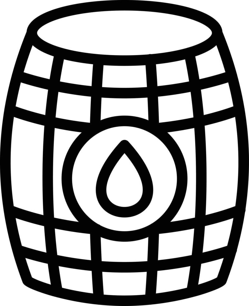 Vector Design Barrel Icon Style