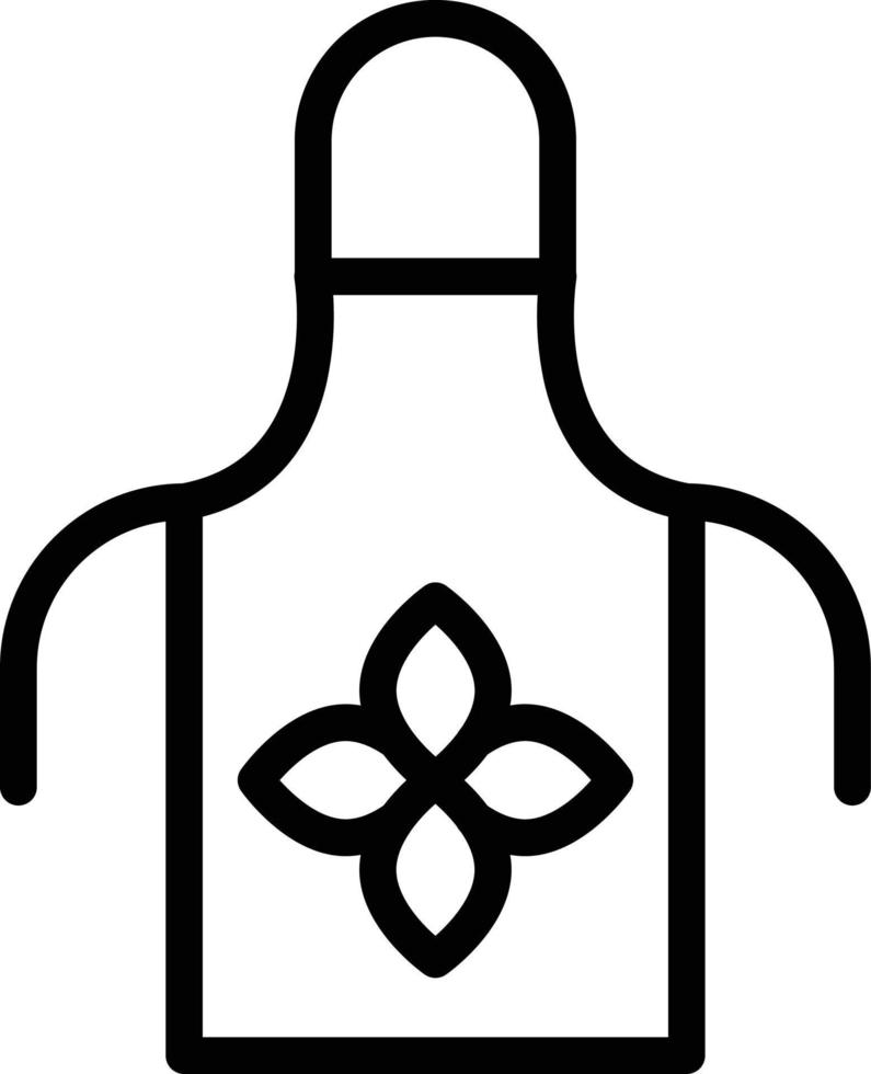 Vector Design Apron Icon Style