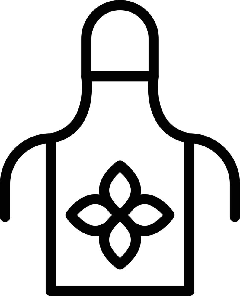 Vector Design Apron Icon Style