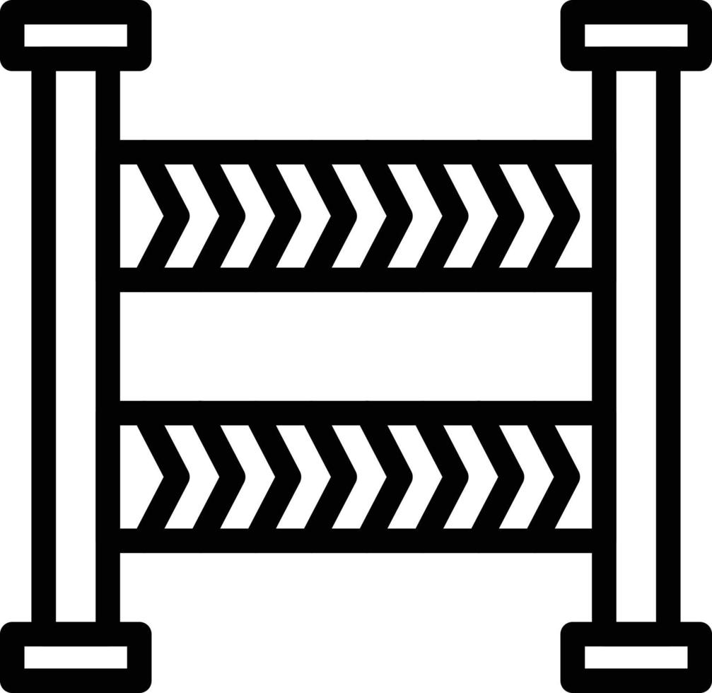 Vector Design Police Line Icon Style