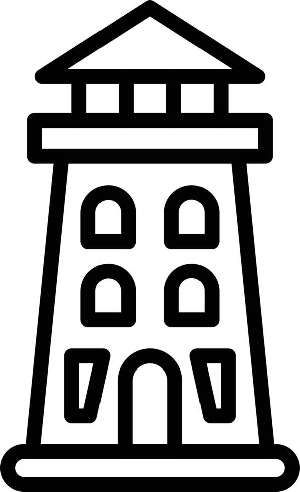 Vector Design Lighthouse Icon Style