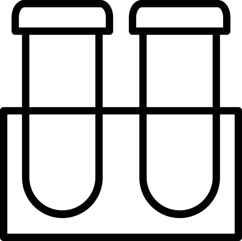 Vector Design Test Tubes Icon Style