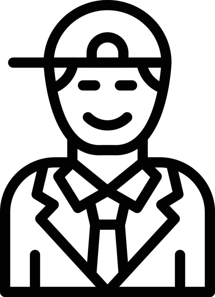 Son Vector Icon Style